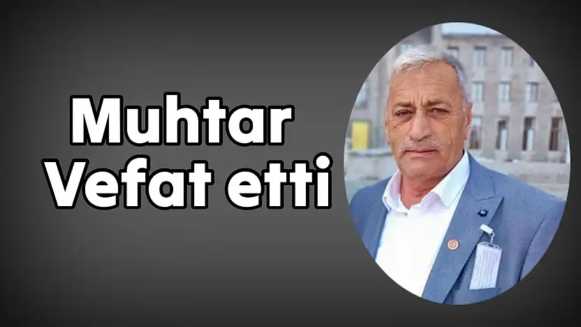 Muhtar Denizer vefat etti