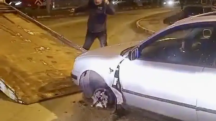 Polisten kaçmak pahalıya patladı