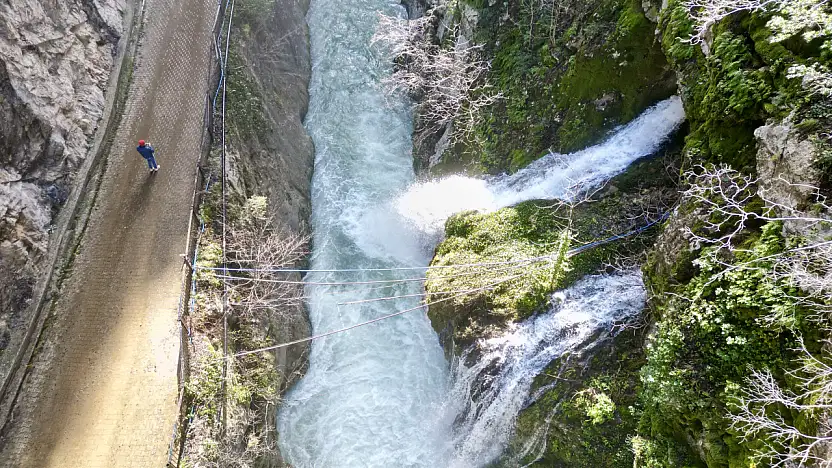 Ulukaya'da doğa sürprizi