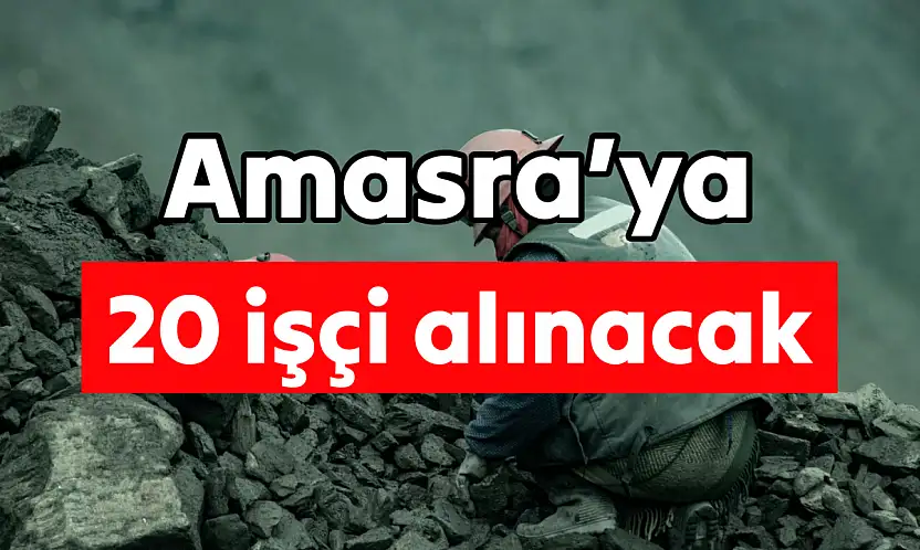 Amasra TTK'ya işçi alınacak