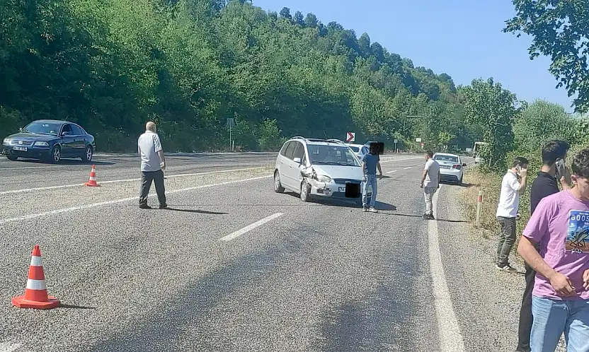 Bartın Abdipaşa yolunda kaza