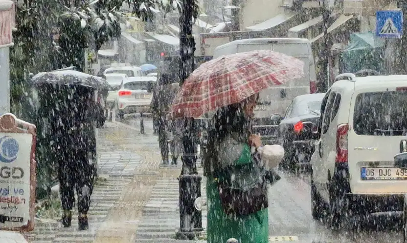 Bartın beyaza büründü