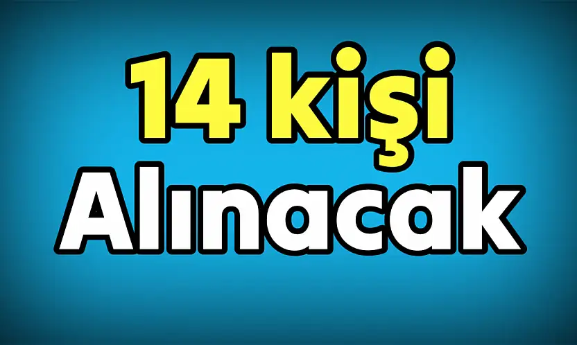 Bartın'da 14 kişiye iş fırsatı