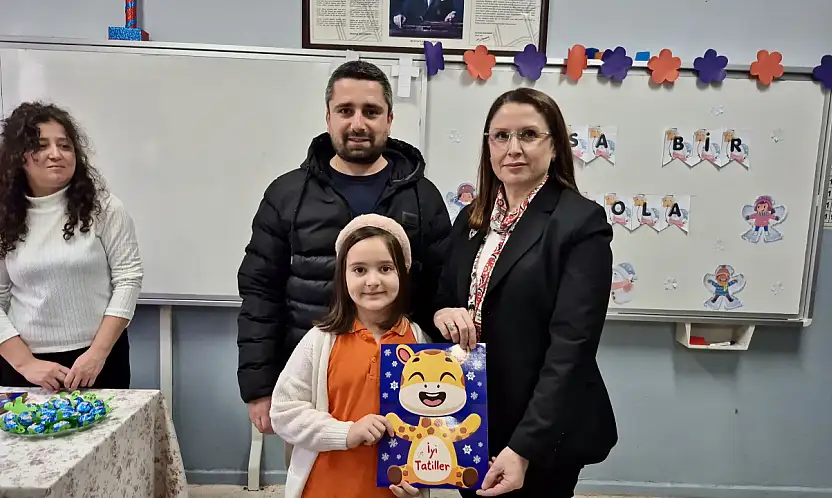 Bartın'da karne heyecanı