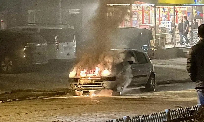 Bartın'da korku dolu anlar