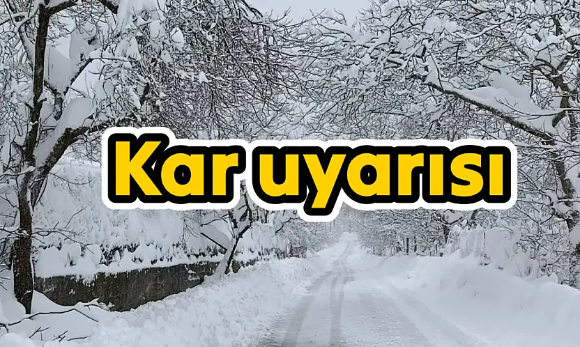 Bartın için uyarı geldi