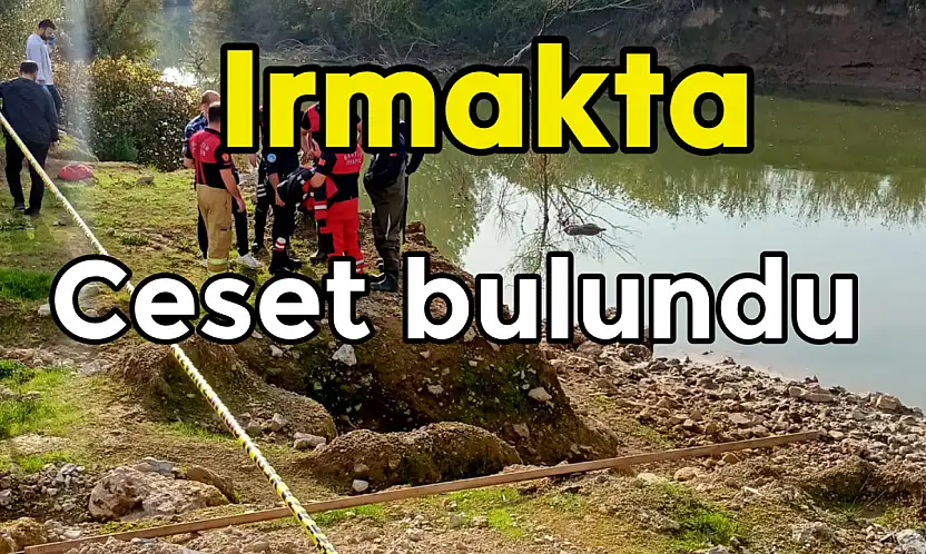 Bartın Irmağında Şok Olay!