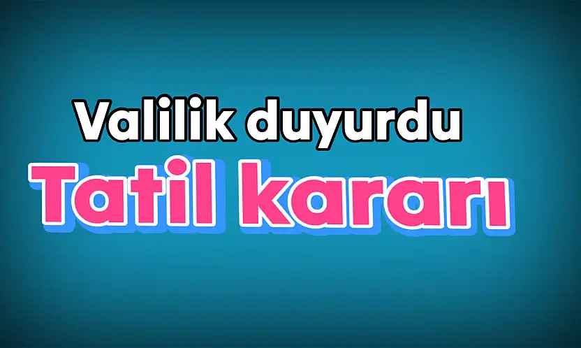 Beklenen tatil açıklaması geldi