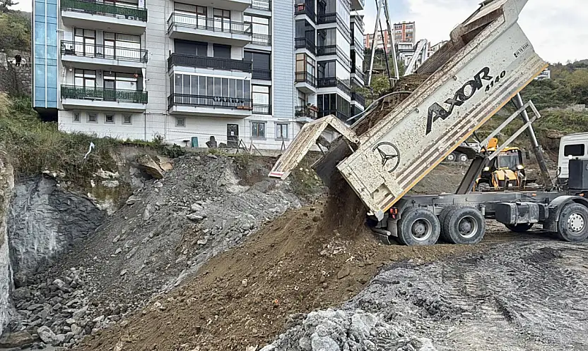 Çöken alanda çalışma