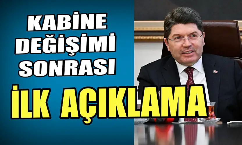 Görev değişimi sonrası Tunç'tan açıklama