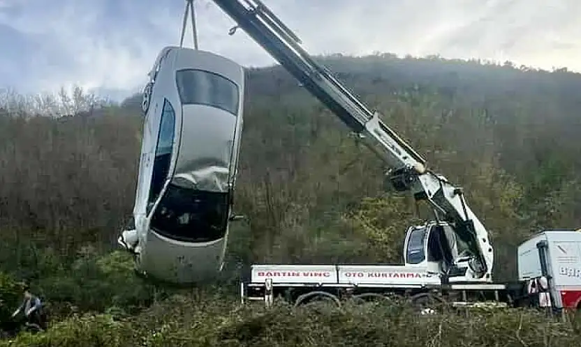 İnkumu yolunda kaza