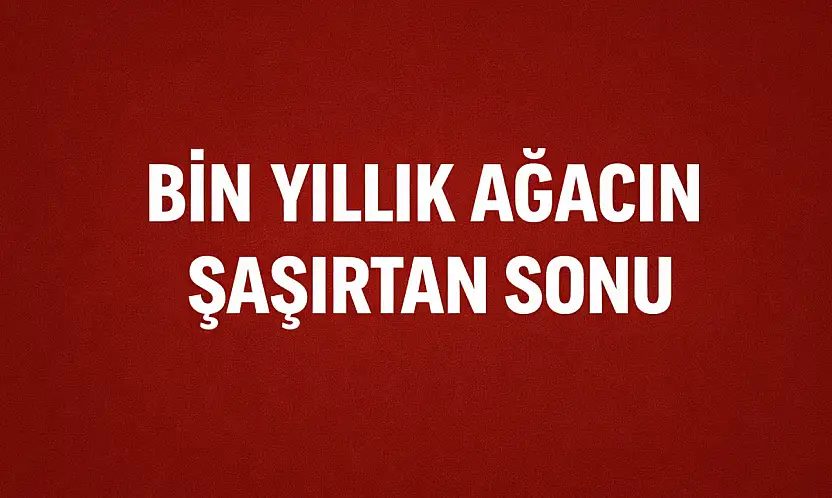 Kesildi satıldı ama yok olmadı