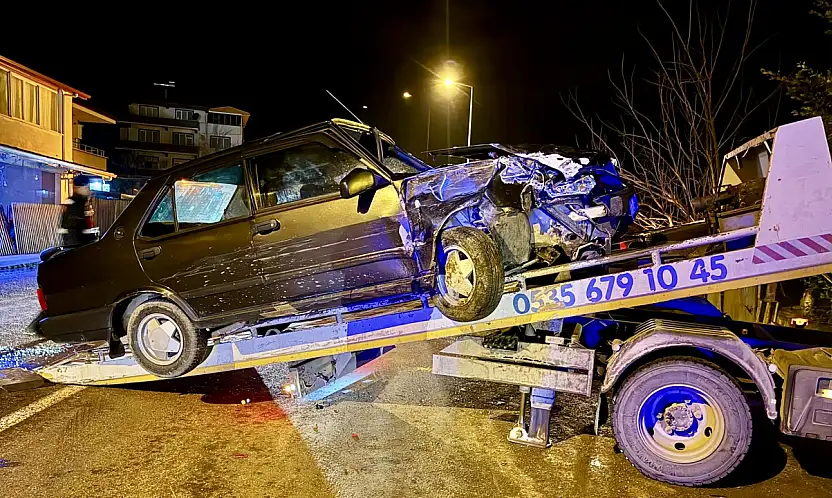 Kozcağız-Çaycuma yolunda kaza