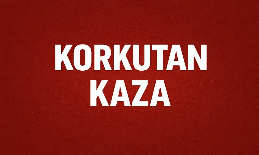 Minibüs ve traktör çarpıştı