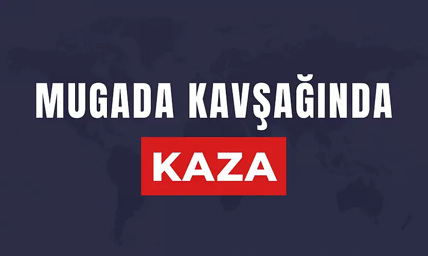 Motosiklet ve otomobil çarpıştı