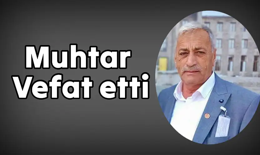 Muhtar Denizer vefat etti