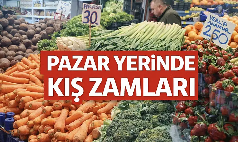 Pazarda kış zamları