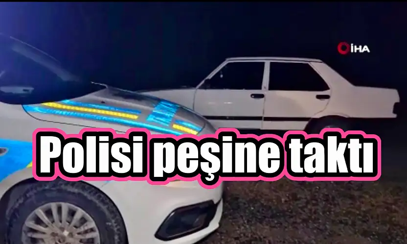 Polisten 30 kilometre kaçabildi