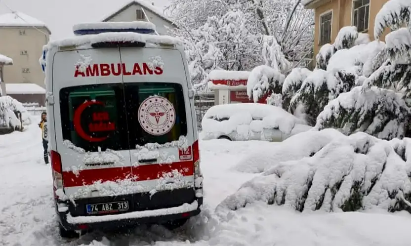Zorlu şartlarda hayat kurtaran müdahale