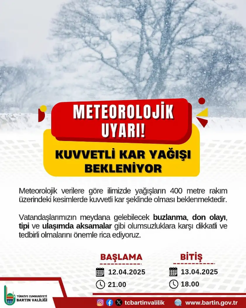 Valilik 2 uyarı birden yaptı