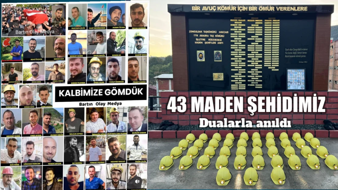 43 Madencimizi rahmetle anıyoruz