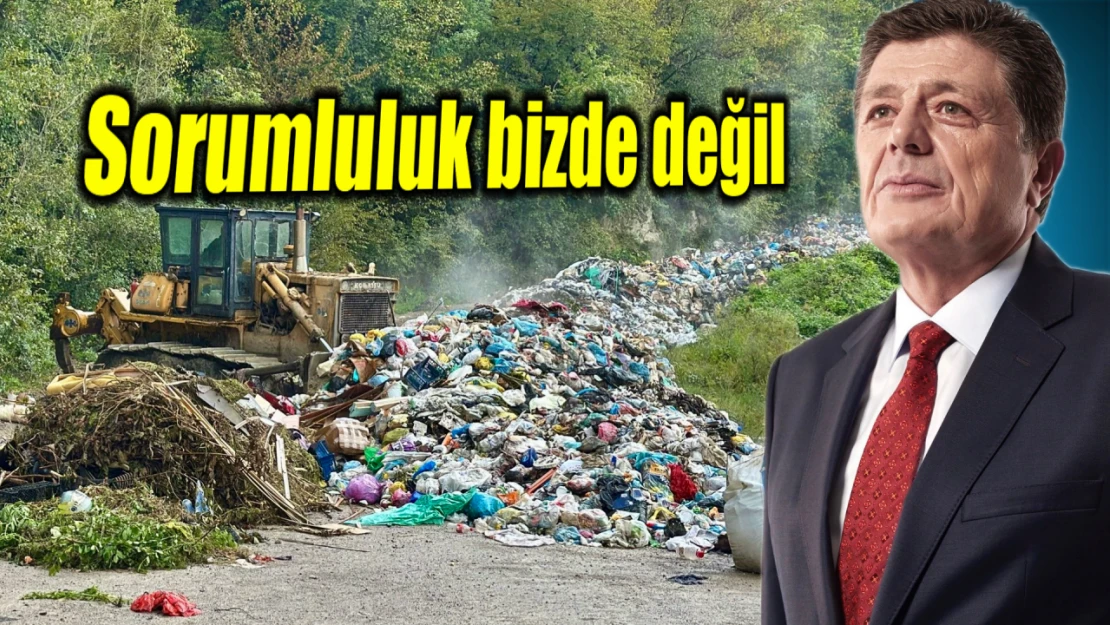 Burası sadece bizim çöplüğümüz değil