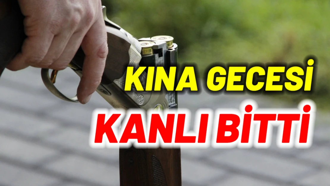 Kına gecesinde olay çıktı