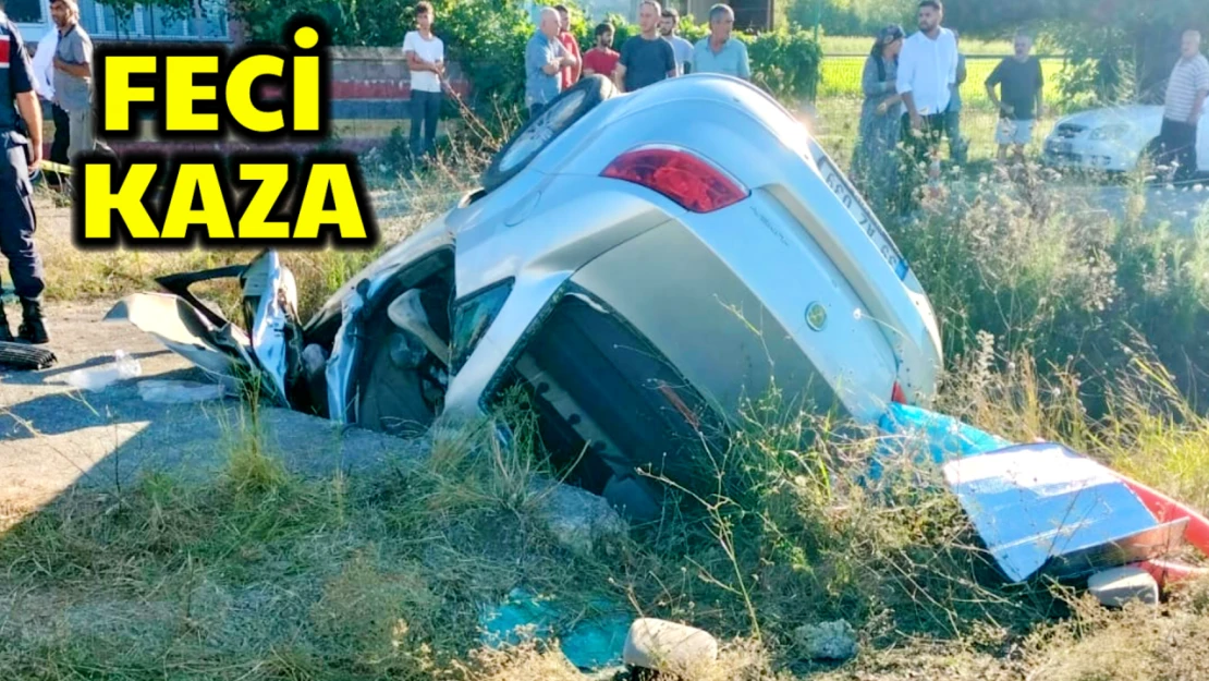 Son dakika, Mıcırlı yolda feci kaza