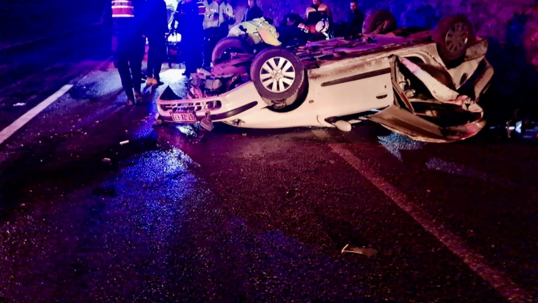 Zonguldak yolunda feci kaza