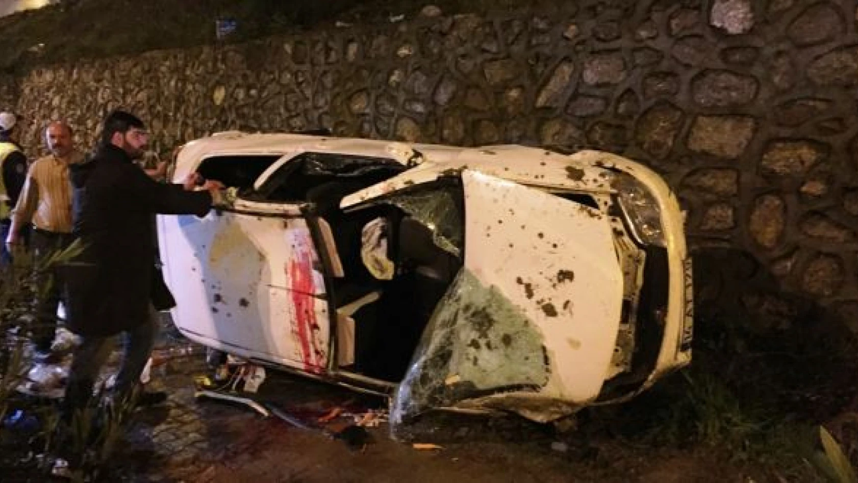 Bartın'da feci kaza, 1 ölü 2 yaralı