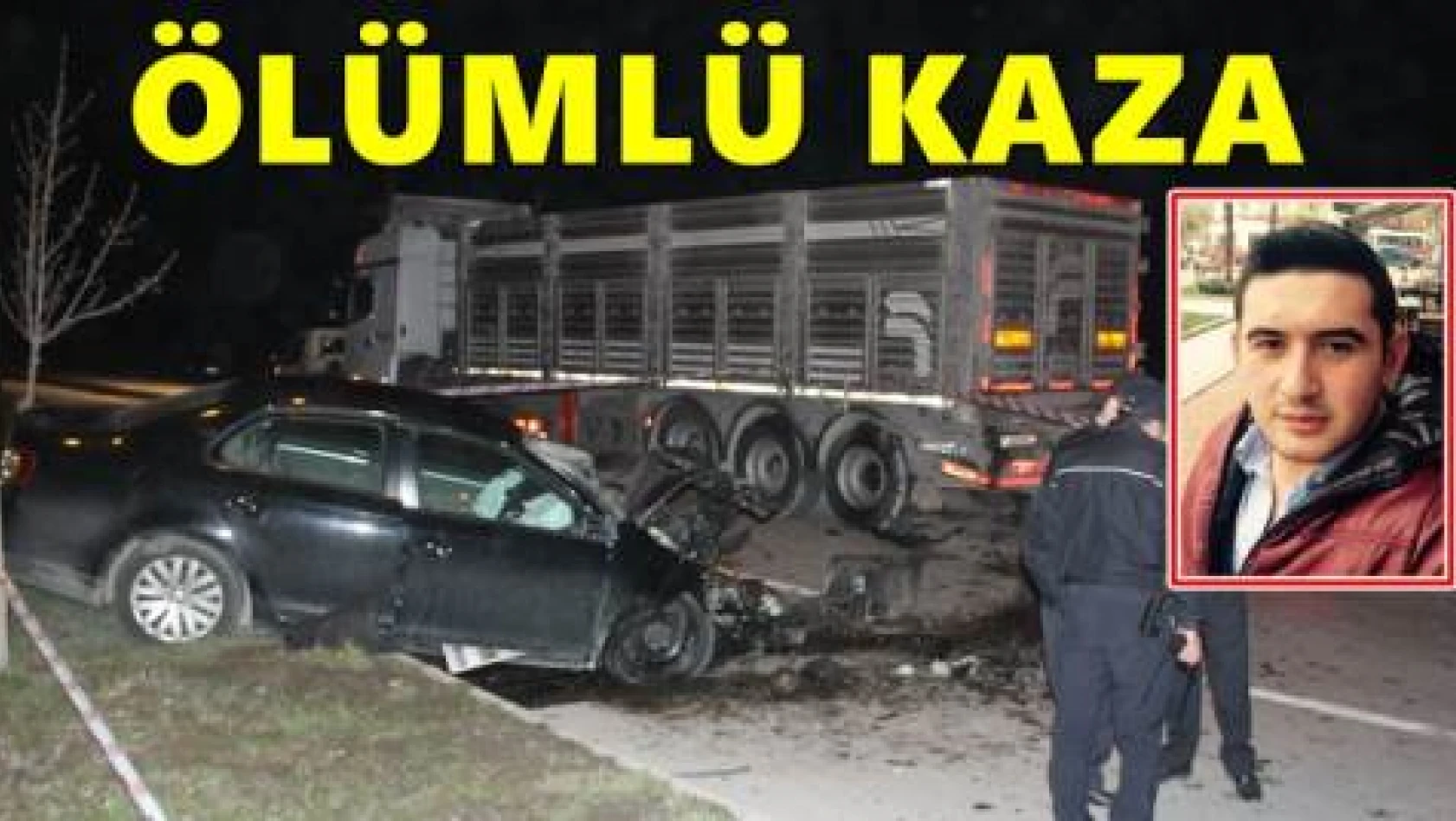 Bartın'da feci kaza, 1 ölü
