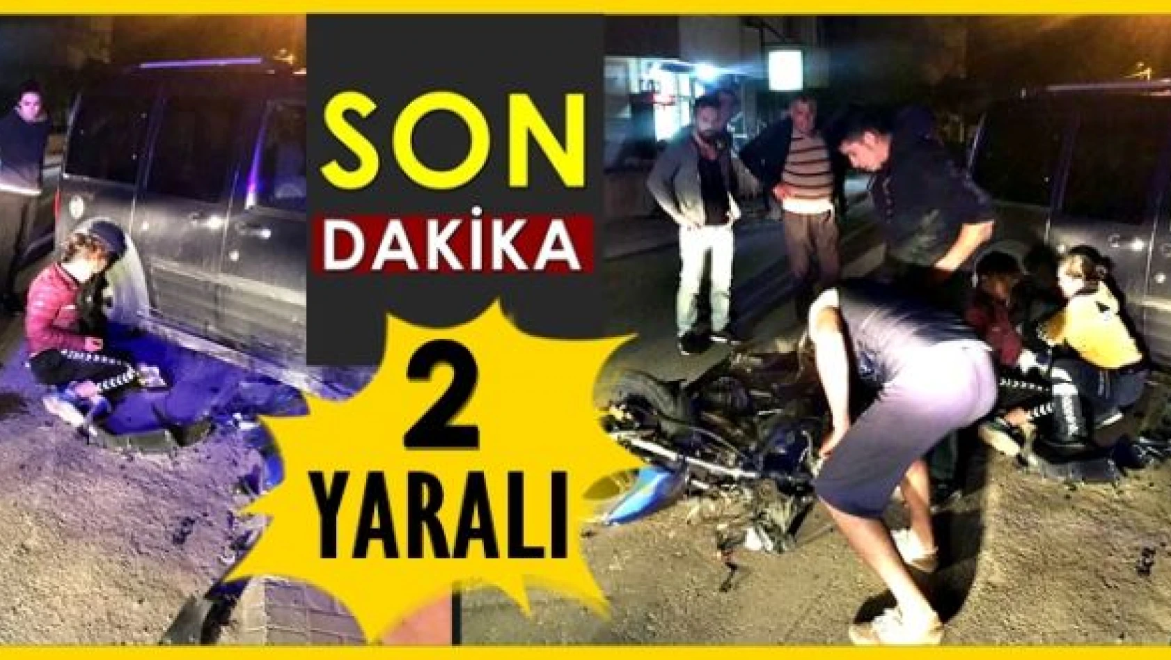 Bartın'da motosiklet kazası: 2 yaralı
