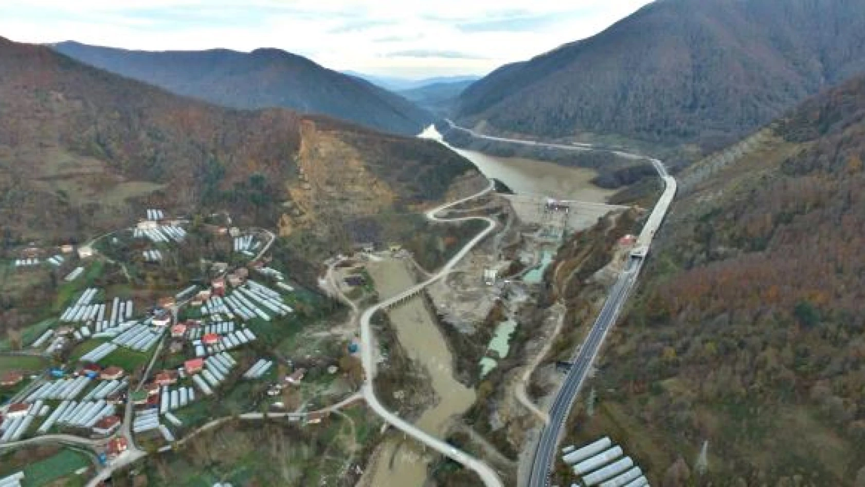 Kirazlıköprü barajı törenle açıldı