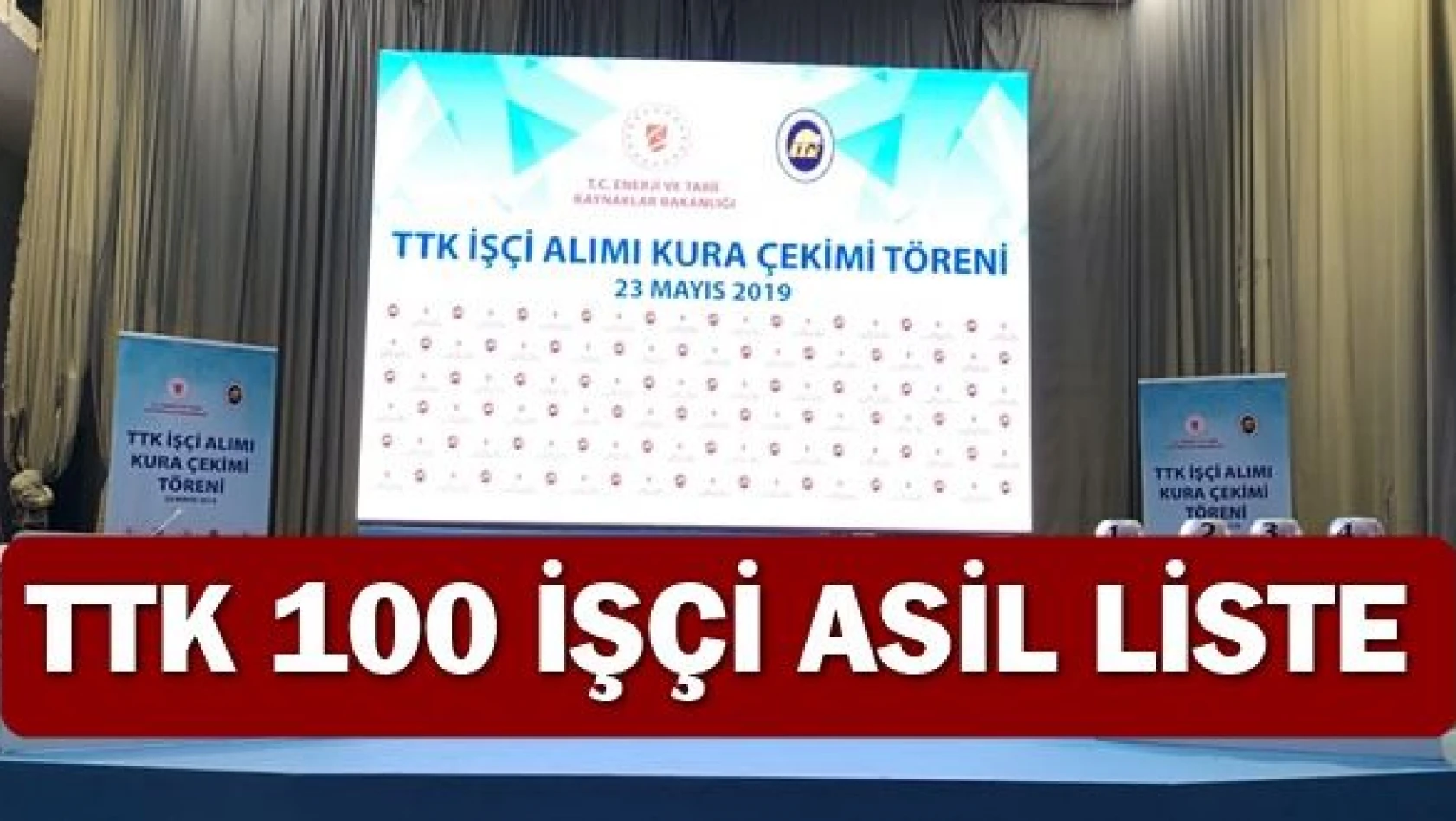 TTK Amasra 100 işçi asil liste