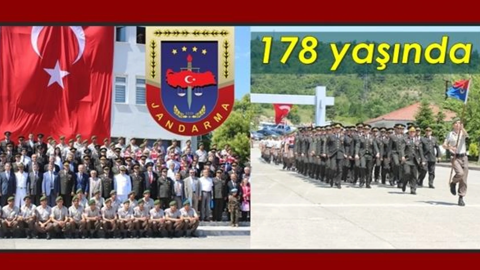 Jandarma teşkilatının 178.yılı kutlandı
