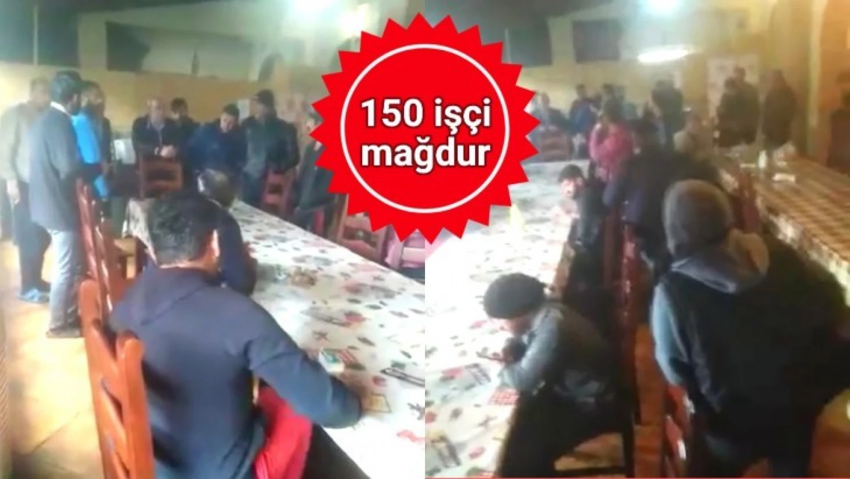 150 işçi Arnavutluk'ta mağdur