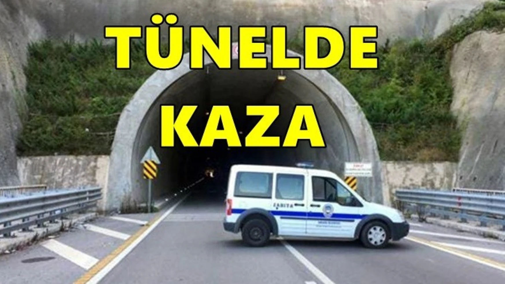 Amasra Tünelinde Kaza