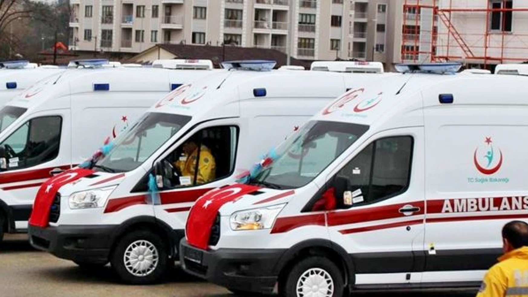 Bartın'a 4 yeni ambulans tahsis edildi