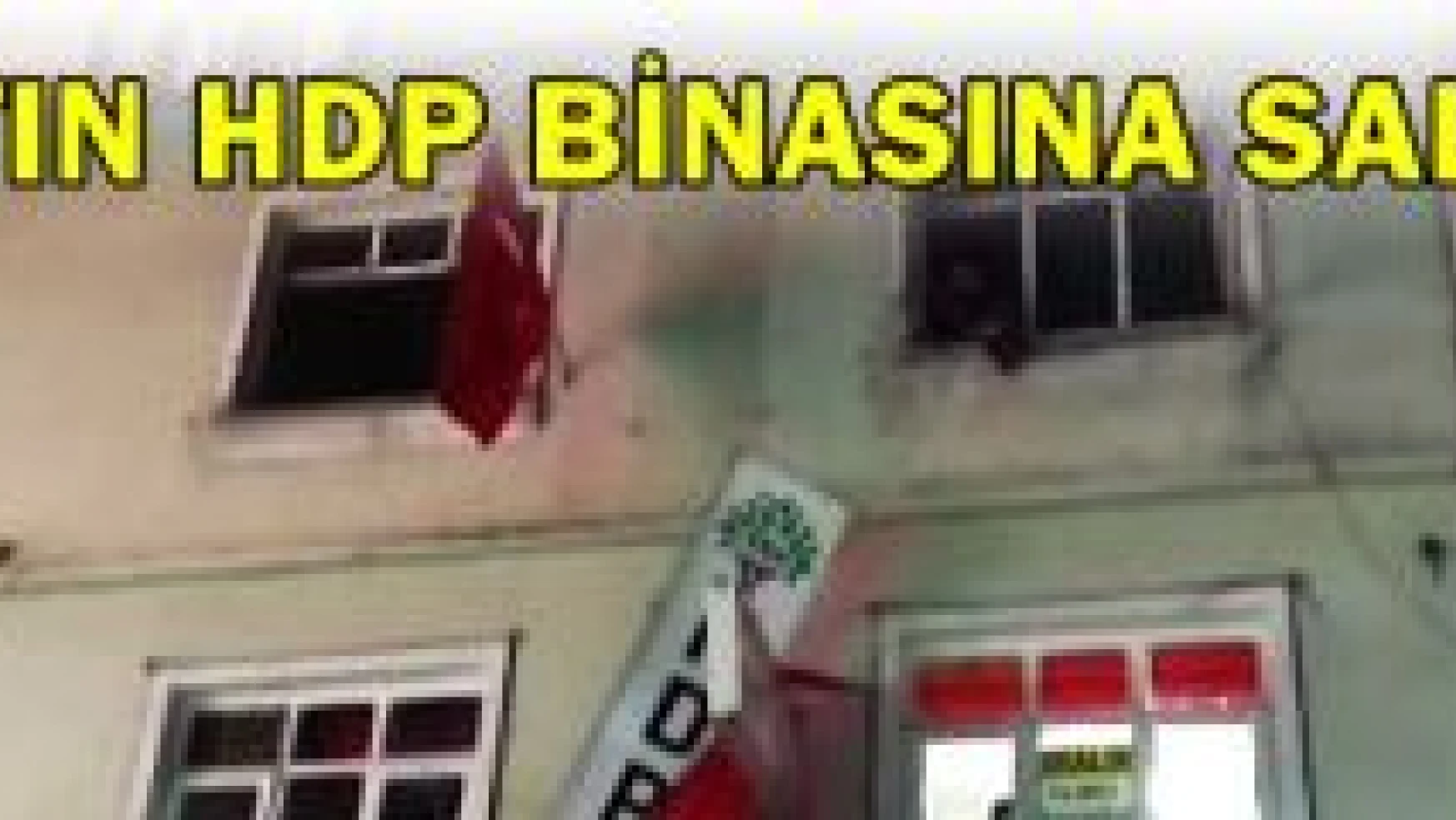 Bartın HDP binasına ikinci saldırı