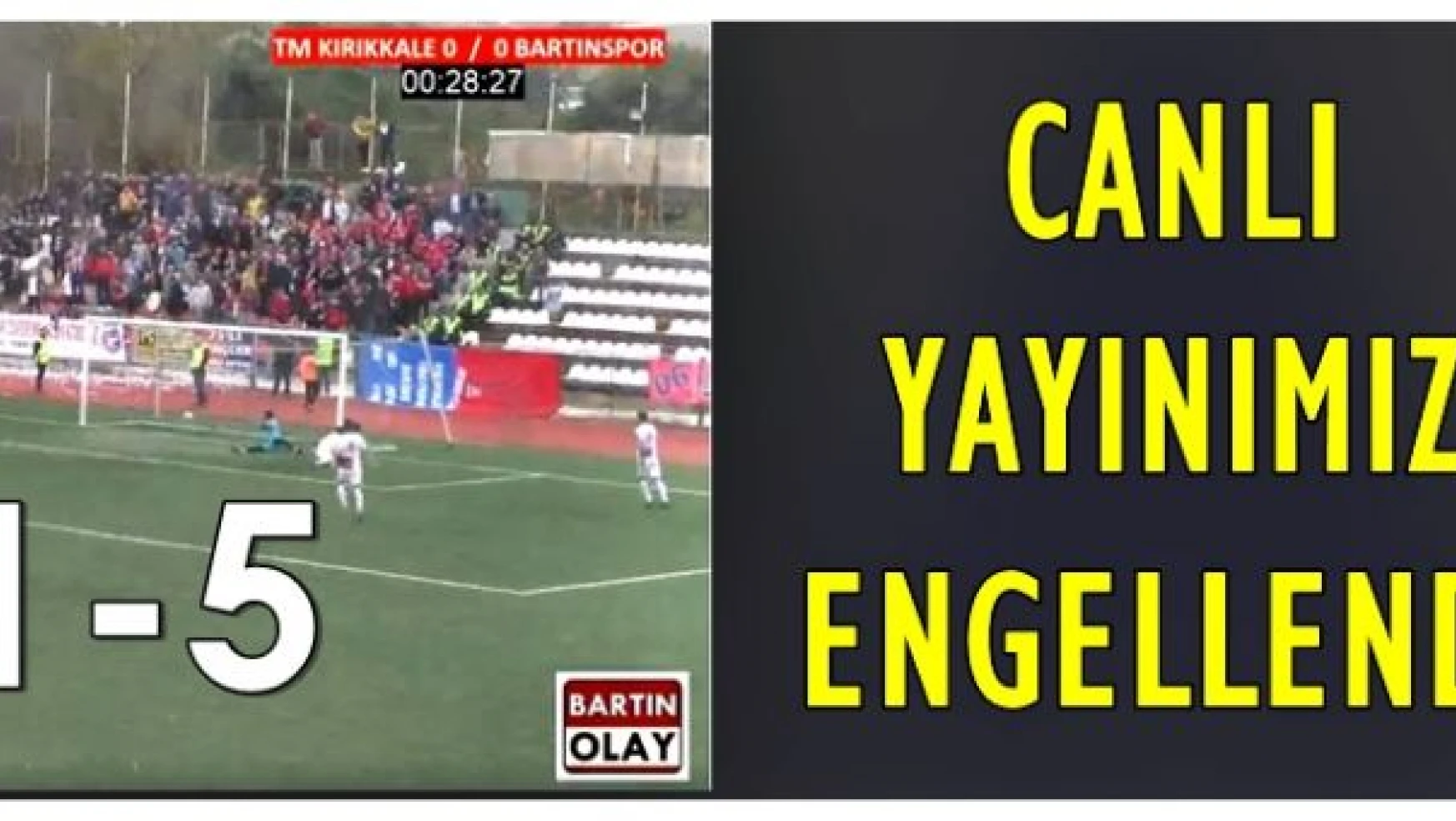 Bartınspor Kırıkkale engelini 5 golle aştı