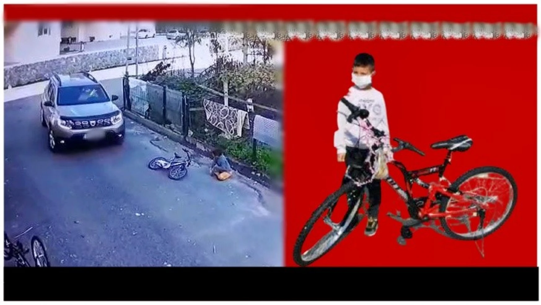 Bisikleti ezilen Utku'ya Bakandan hediye