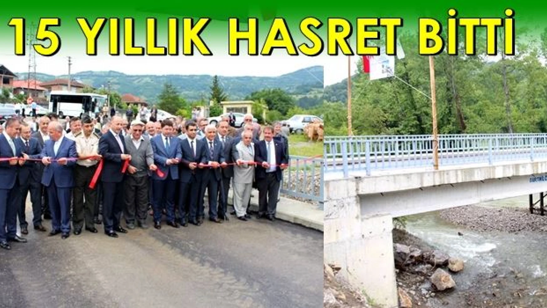 Buğurlar Köyü Köprüsü Hizmete Açıldı