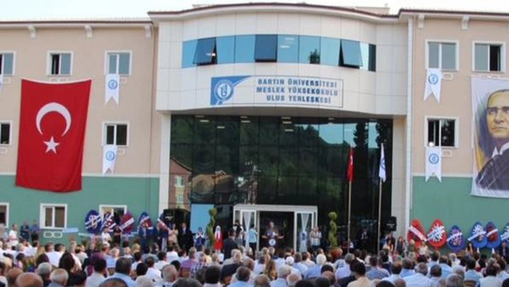 Hayırseverlerin katkısıyla Yapılan Ulus Meslek Yüksekokulu Açıldı