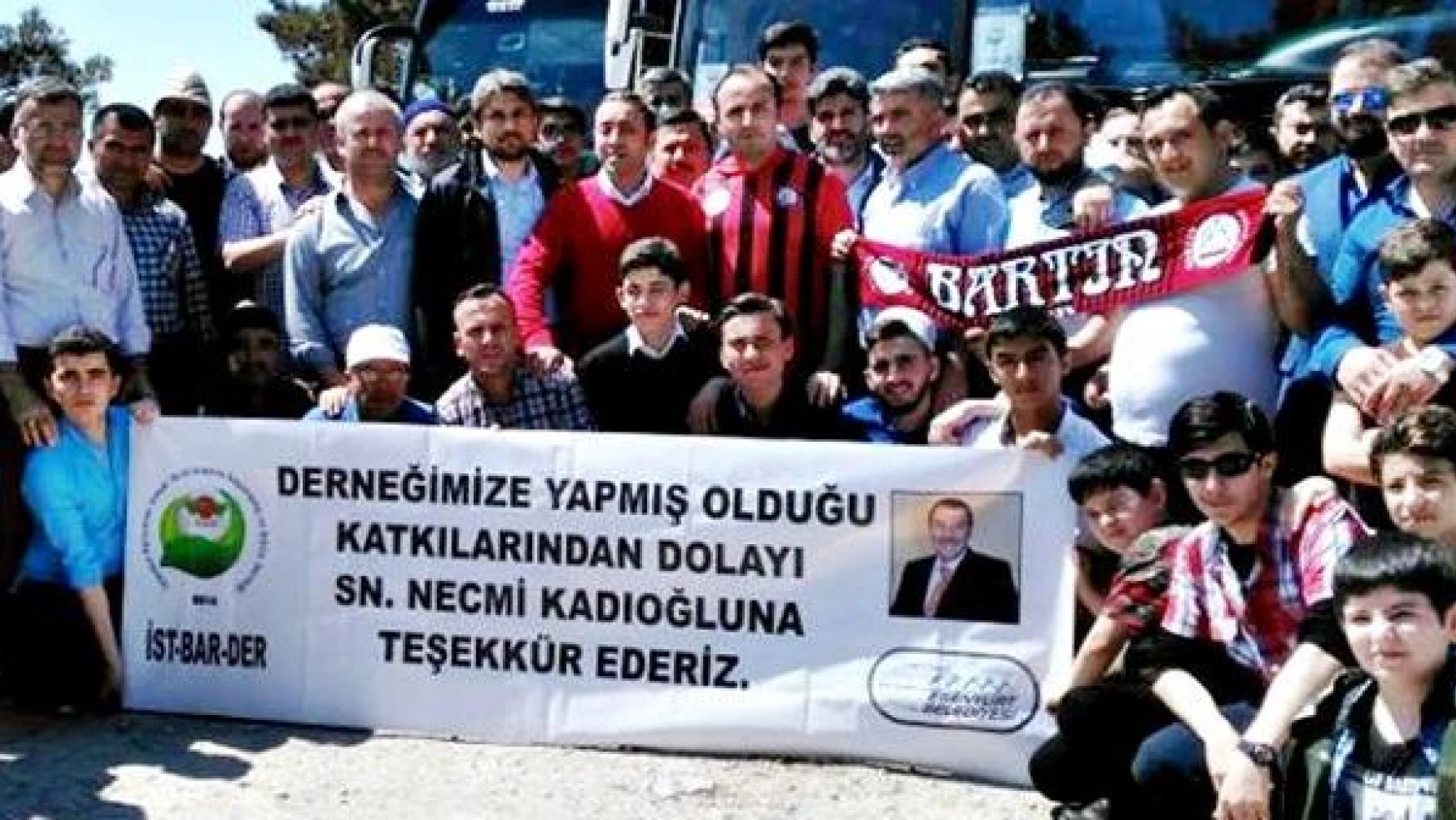 İstanbul'daki Bartınlılardan Çanakkale'ye ziyaret