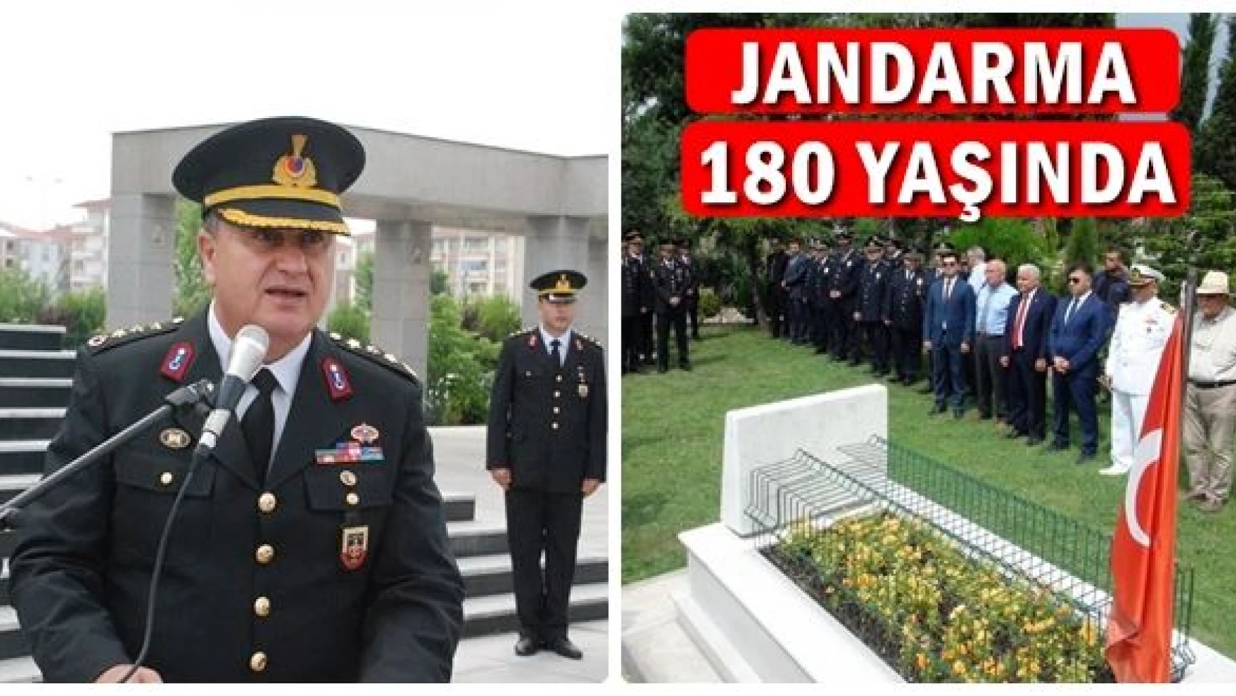 Jandarma teşkilatının 180. yılı kutlandı