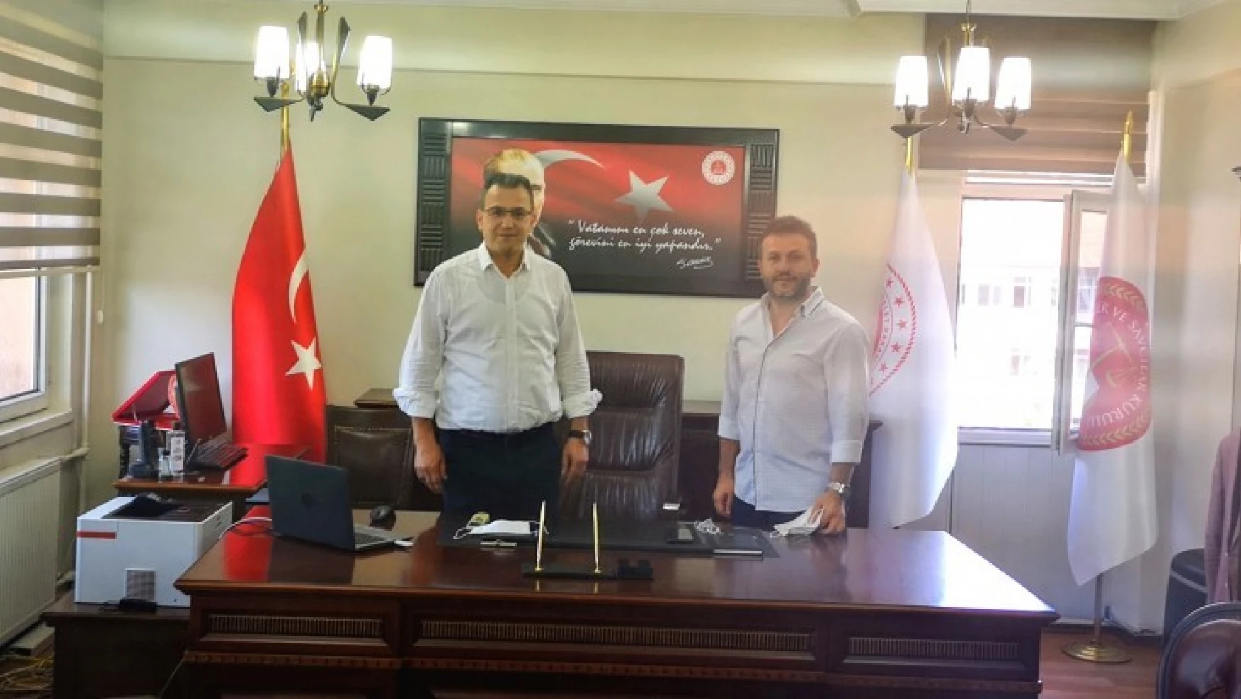 Karaman'dan Başsavcı Aydemir'e ziyaret
