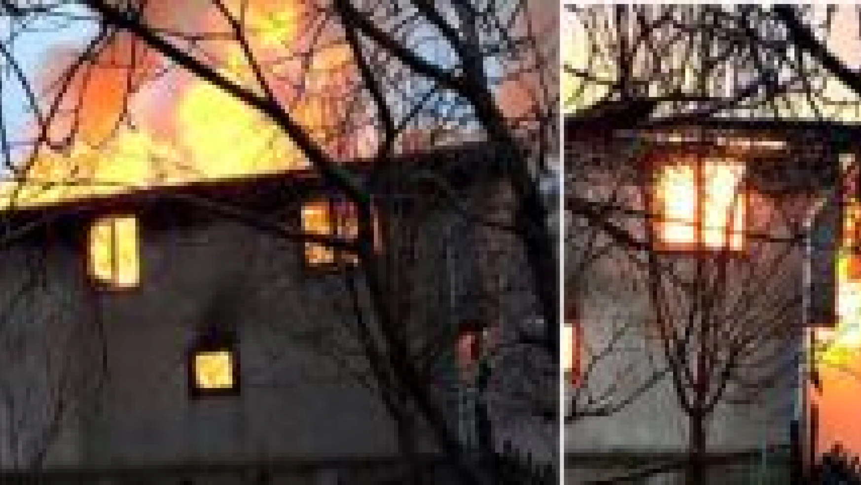 Kurucaşile'de soba ateşi ev yaktı