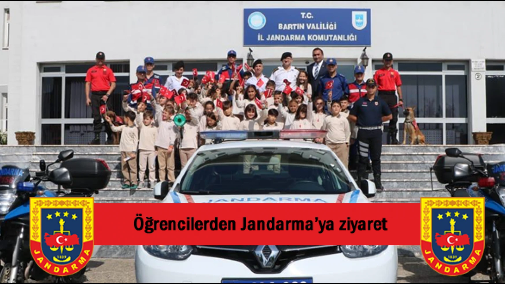 Öğrencilerden Jandarma'ya ziyaret