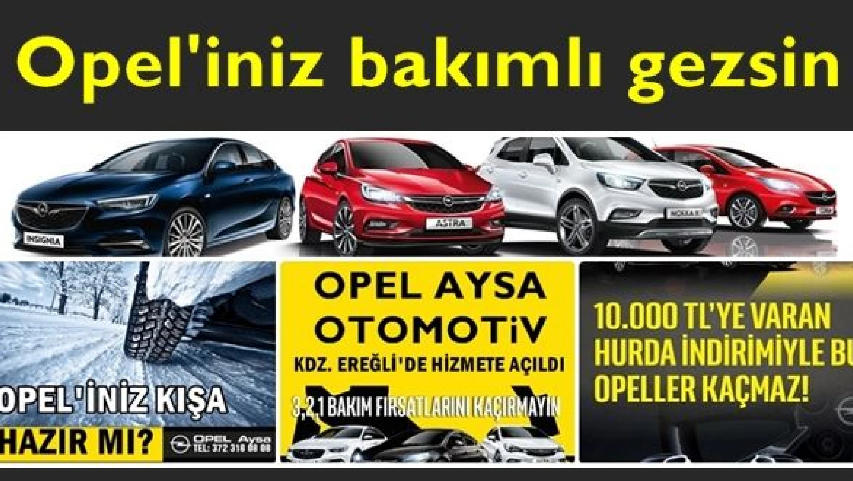 Opel Aysa'da bu fırsatlar kaçmaz