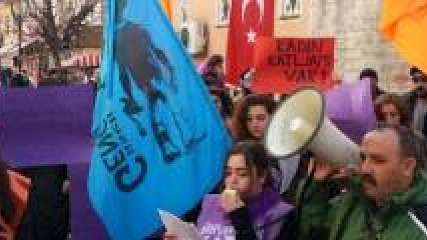 Özgecan'ı katleden caniler protesto edildi
